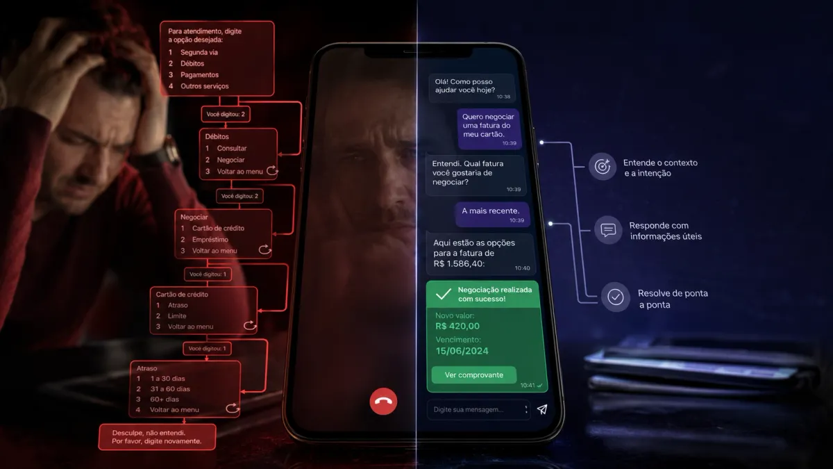 Chatbot ou inteligência artificial: qual é a diferença e qual irrita menos o cliente?