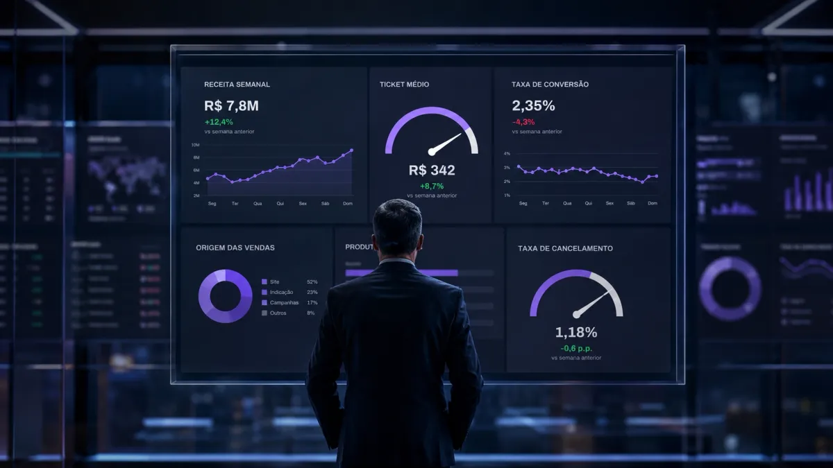 Indicadores de vendas: os números que toda empresa deveria acompanhar semanalmente