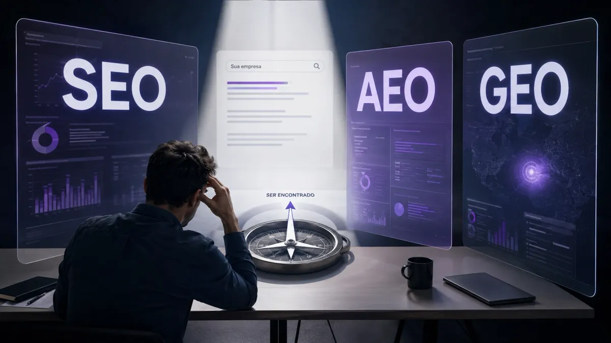 SEO, AEO ou GEO: sua empresa precisa mesmo aprender todas essas siglas?